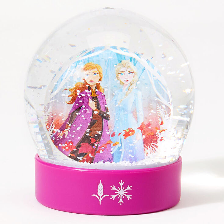 Claire's Boule à neige La Reine des Neiges 2 ©Disney - Violet