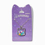 Aphmau&trade; And Friends Claire&#39;s Exclusive Silver-tone Cat Head Shaker Pendant Necklace,