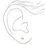 Buzzing Bee Stud Earrings - Yellow, 3 Pack,