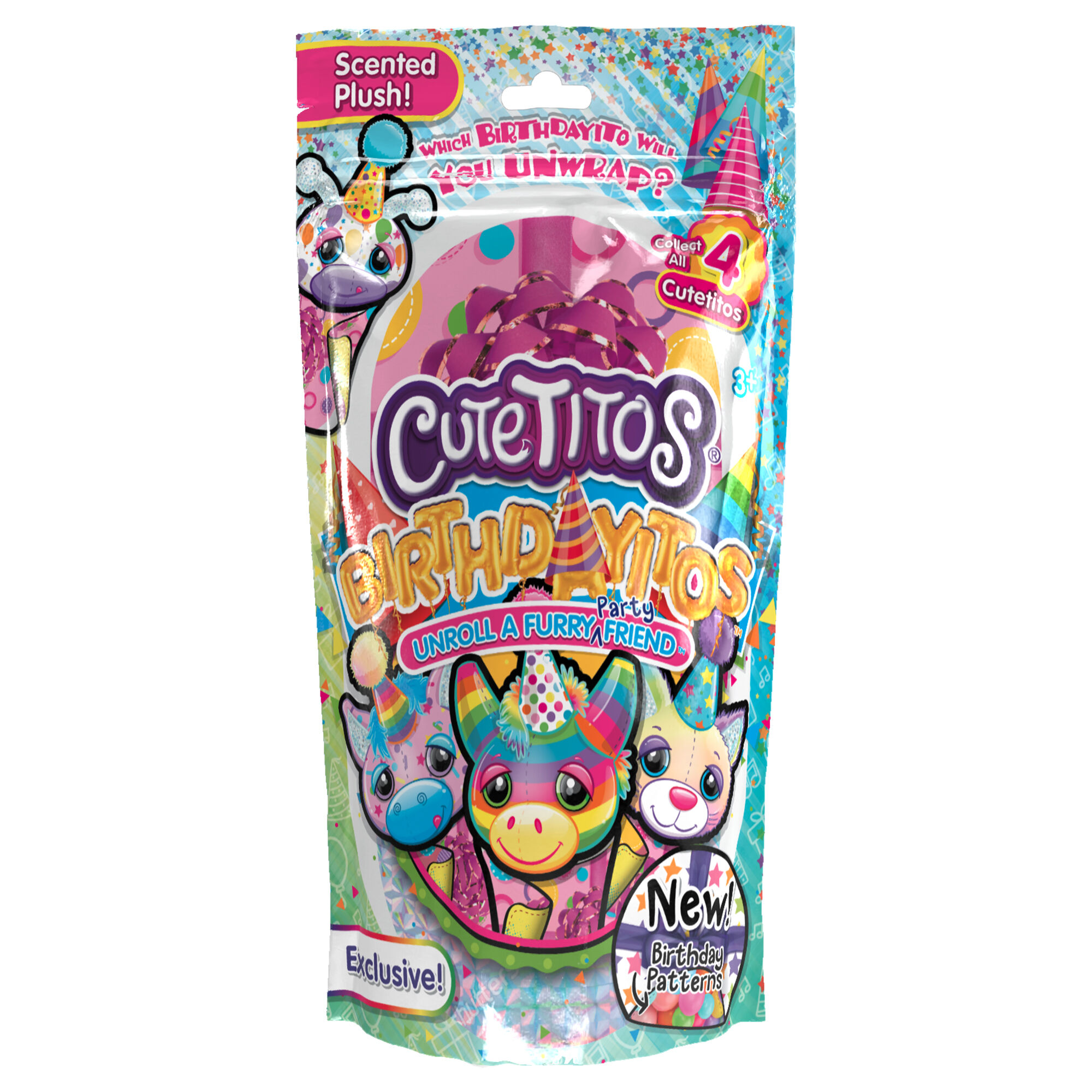 Cutetitos Birthdayitos Furry Party Friend Blind Bag Styles May