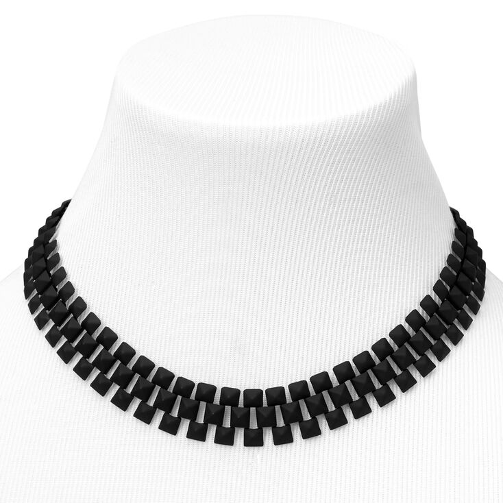Black Panther Link Choker Necklace,