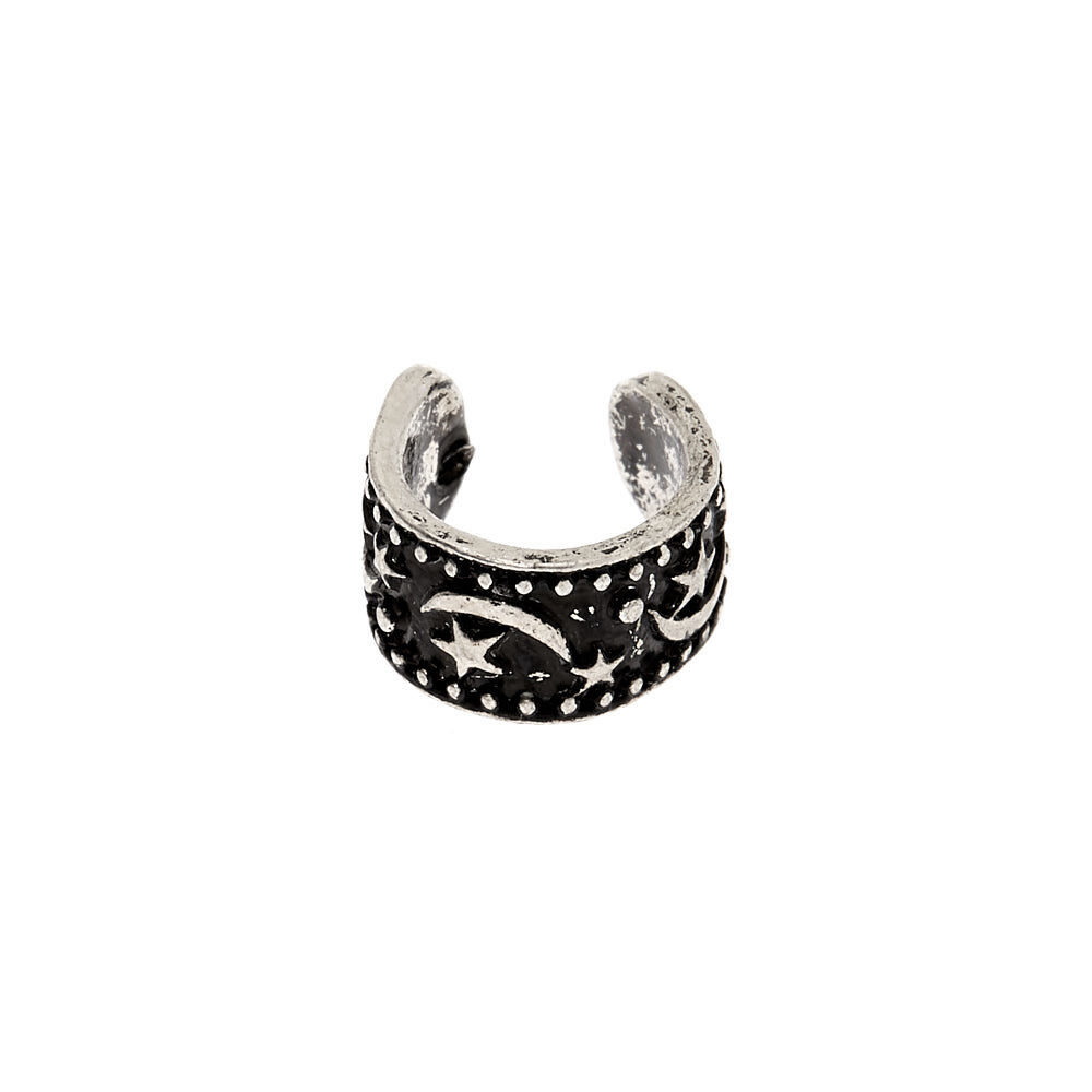 Silver Celestial Ear Cuff,