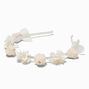 Ivory Floral Embellished Headband,