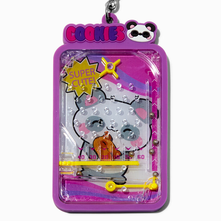 Porte-cl&eacute;s jeu du labyrinthe cookies petit animal,