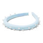 Blue Pearl Embellished Headband,