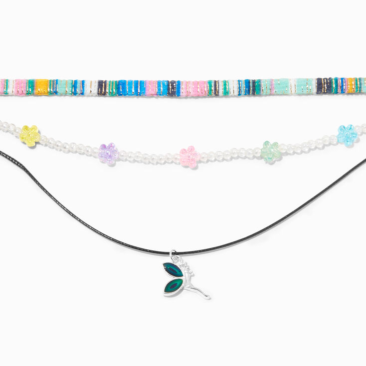 Mood Fairy Beaded Multi-Strand Necklace ,