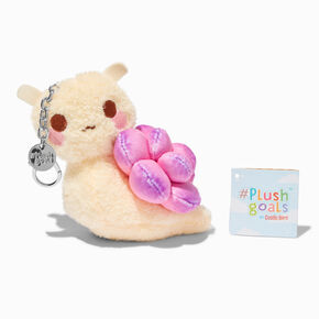 &#35;Plush Goals by Cuddle Barn&reg; 5&#39;&#39; Stelle the Moonstone Snail Plush Bag Clip,