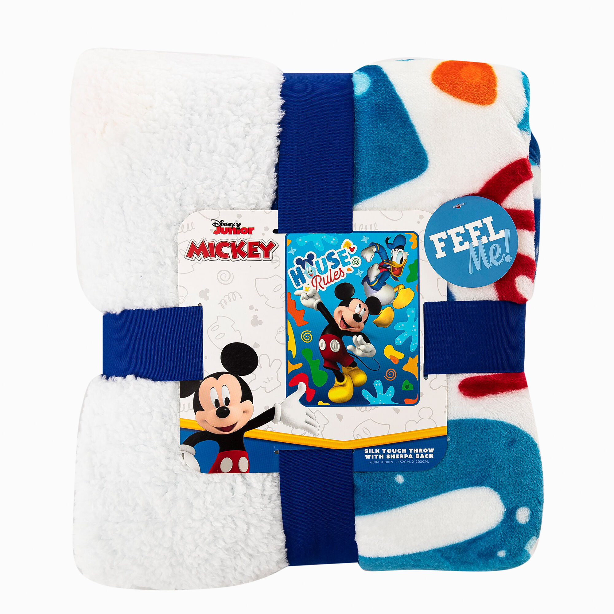 Disney mickey mouse let's go ii fleece clearance blanket
