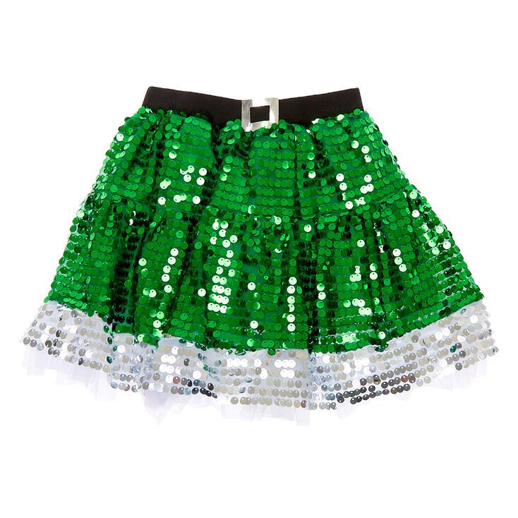 Sequin Elf Tutu - Green,