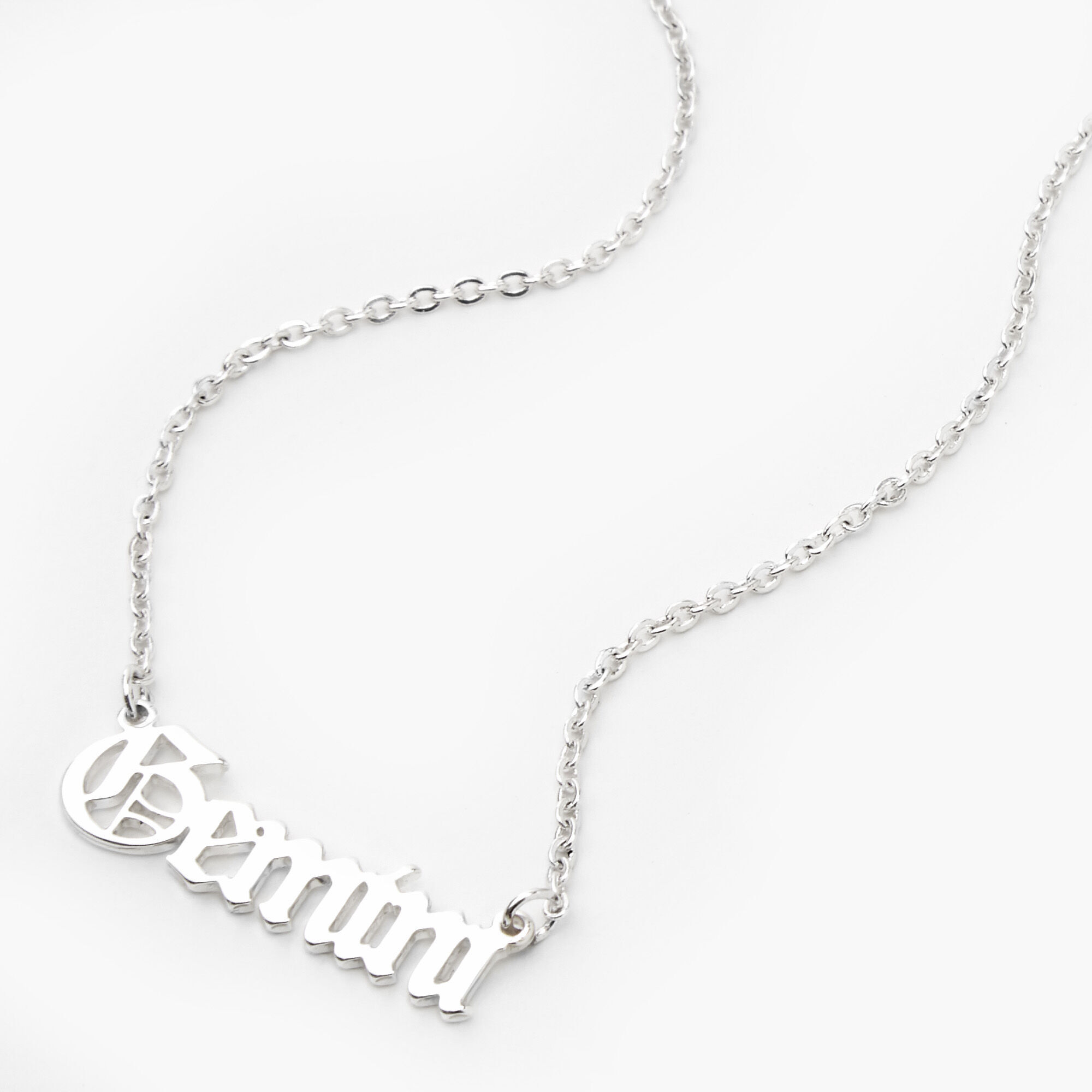 Gemini shop pendant silver