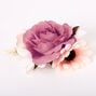 Barrette &agrave; cheveux bouquet de roses - Rose,