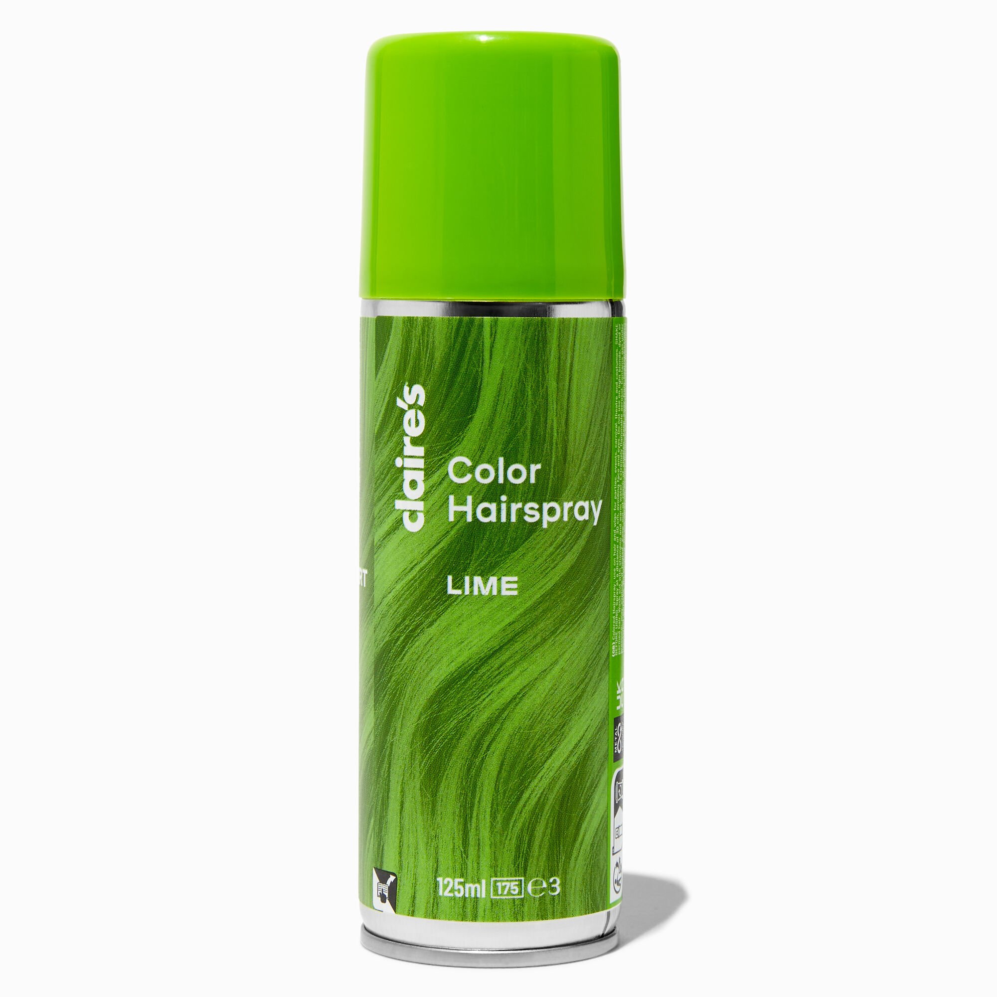 View Claires Lime Colour Hairspray Green information