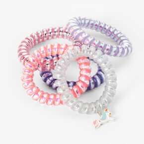 Claire&#39;s Club Unicorn Coil Bracelets - 5 Pack,