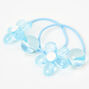 Baby Blue Flower Hair Ties - 2 Pack,