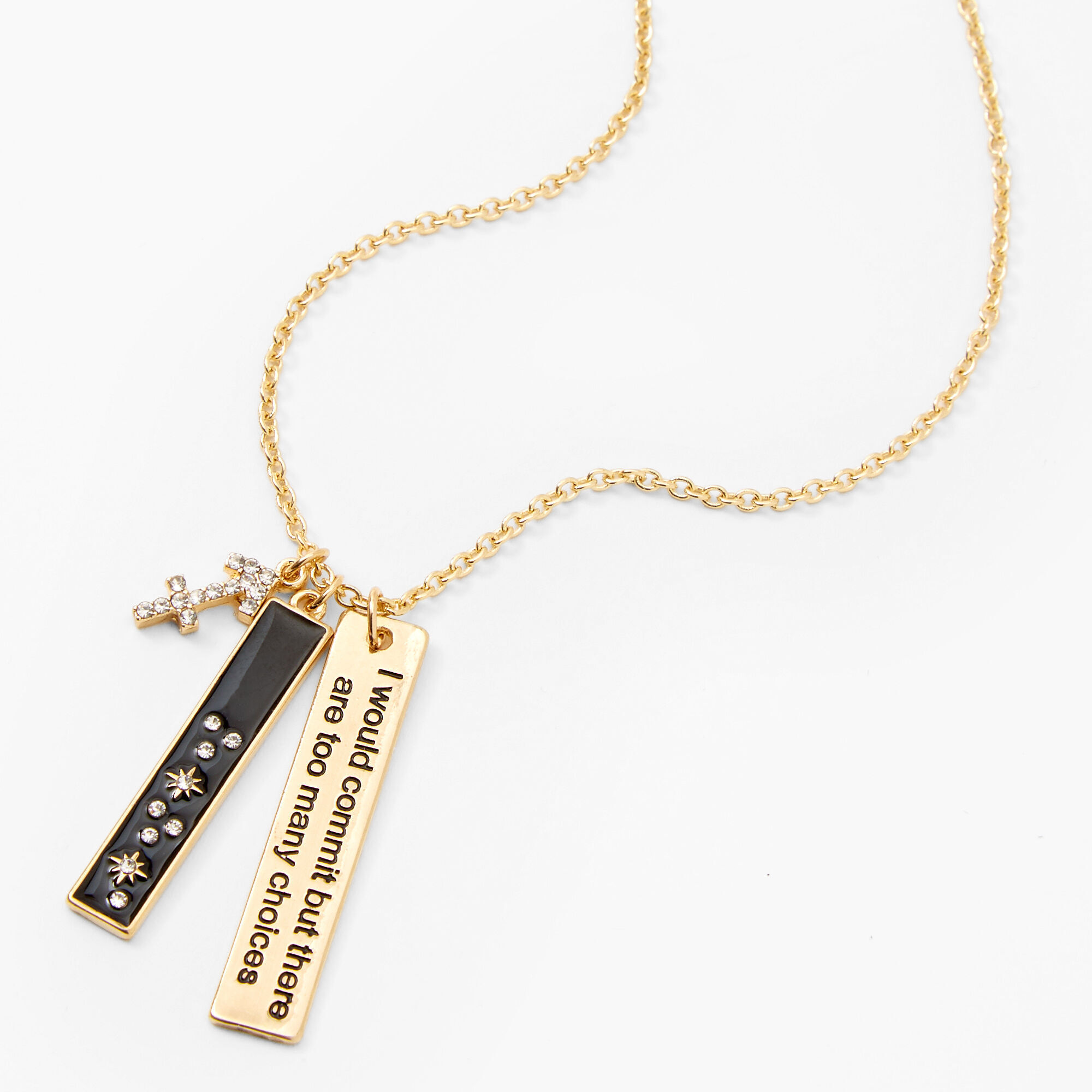 Claire's store zodiac necklace