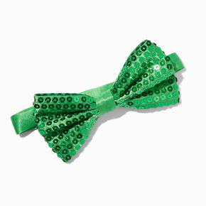 St. Patrick&#39;s Day Sequin Neck Bow Tie ,