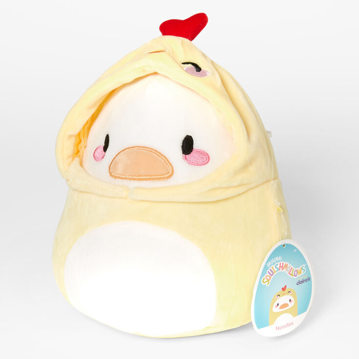 Squishmallows&trade; 8&quot; Claire&#39;s Exclusive Chicken Costume Soft Toy,