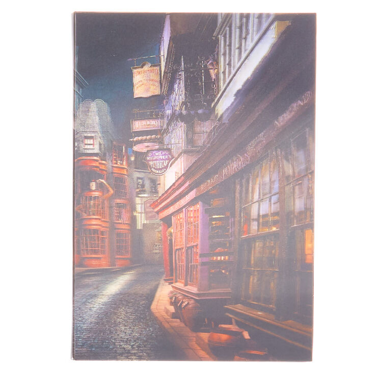 Claire's Carnet holographique noir Chemin de traverse Harry Potter™