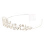 Silver Rhinestone Butterfly Tiara,