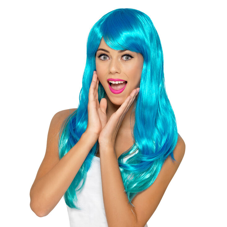 Turquoise Ombre Wig,