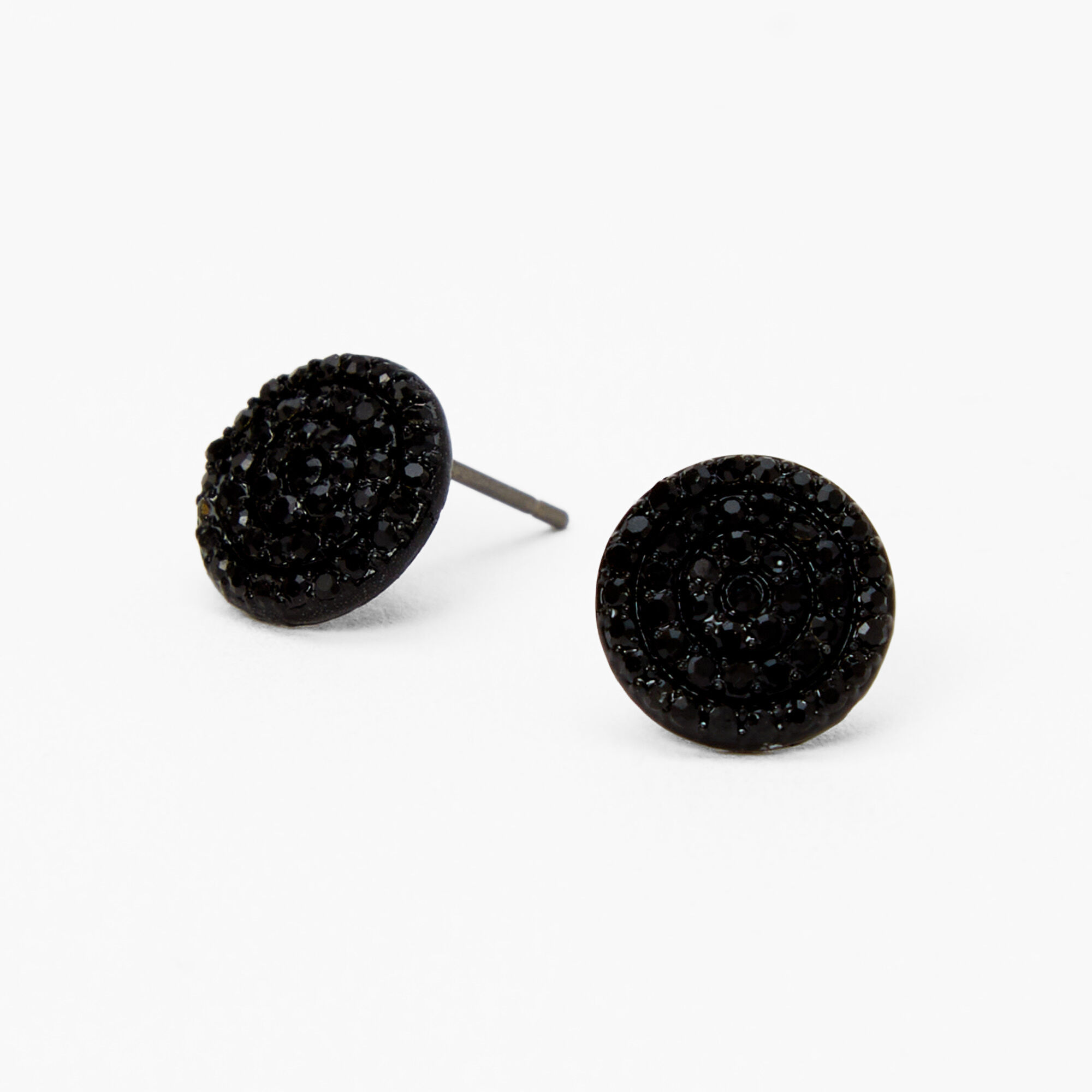 Claire's top black earrings