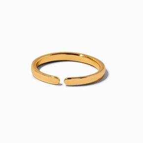 C LUXE by Claire&#39;s 18k Yellow Gold Plated Crystals Toe Ring,