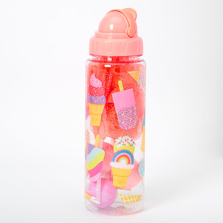 Claire's Ensemble de toilette bouteille d’eau motif crème glacée
