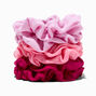 Tonal Pink Hair Scrunchies - 6 Pack,