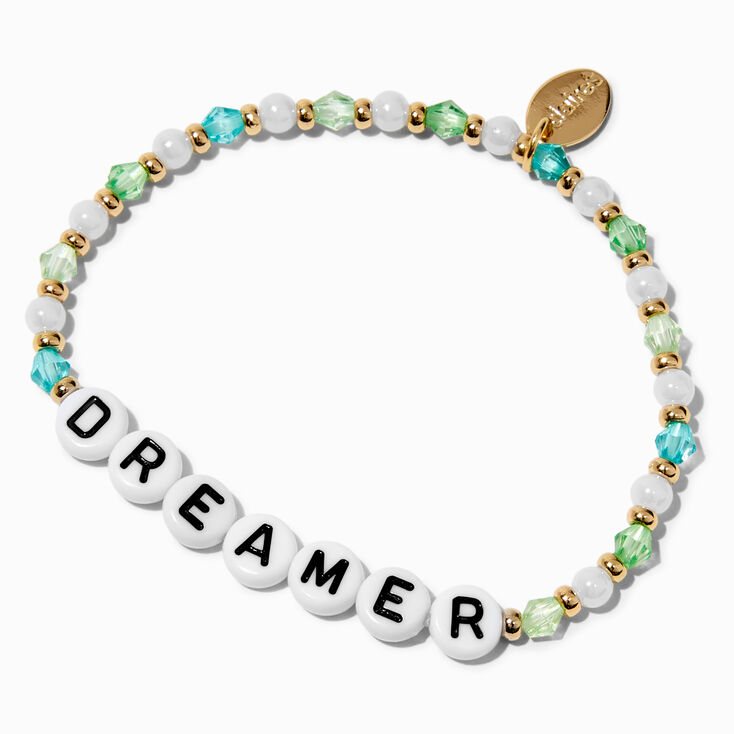 ''Dreamer'' Beaded Stretch Bracelet | Claire's US