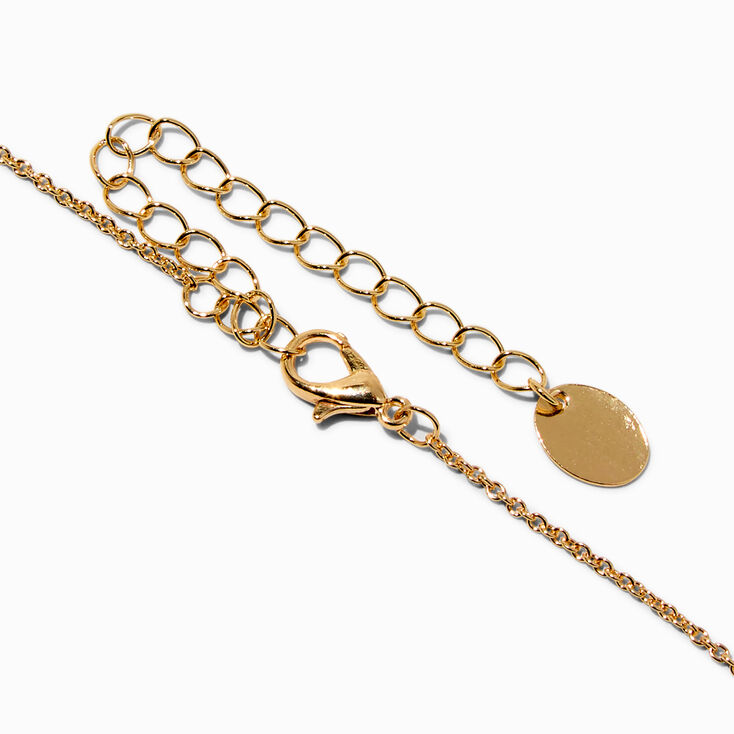 Claire&#39;s Club Gold-tone Cross Necklace,