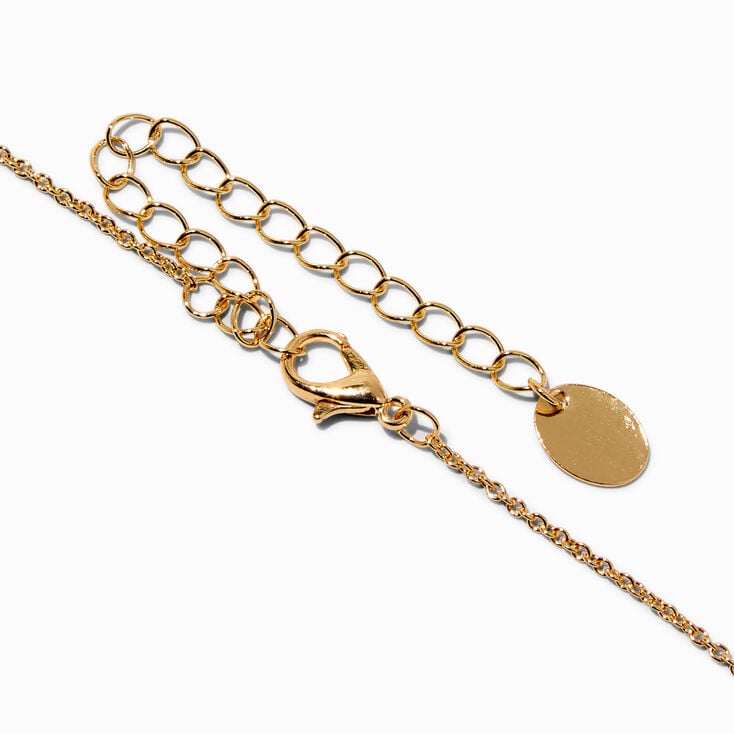 Claire&#39;s Club Gold-tone Cross Necklace,