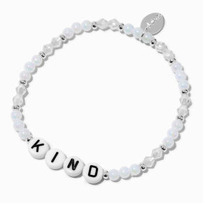 Bracelet &eacute;lastique perl&eacute; &laquo;&nbsp;Kind&nbsp;&raquo;,