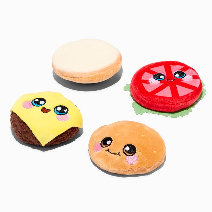 Squeezamals&reg; World of Food Silly Burger Scented Plush Toy,