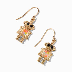 Robot Drop Earrings,
