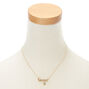 Gold Zodiac Pendant Necklace - Gemini,