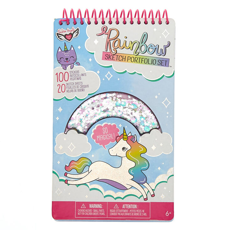 Rainbow Sketch Portfolio Set,