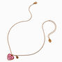 Best Friends Glitter Heart Pendant Necklaces - 2 Pack,