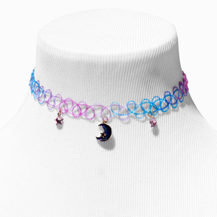 Claire&#39;s Club Celestial Mood Choker Necklace,