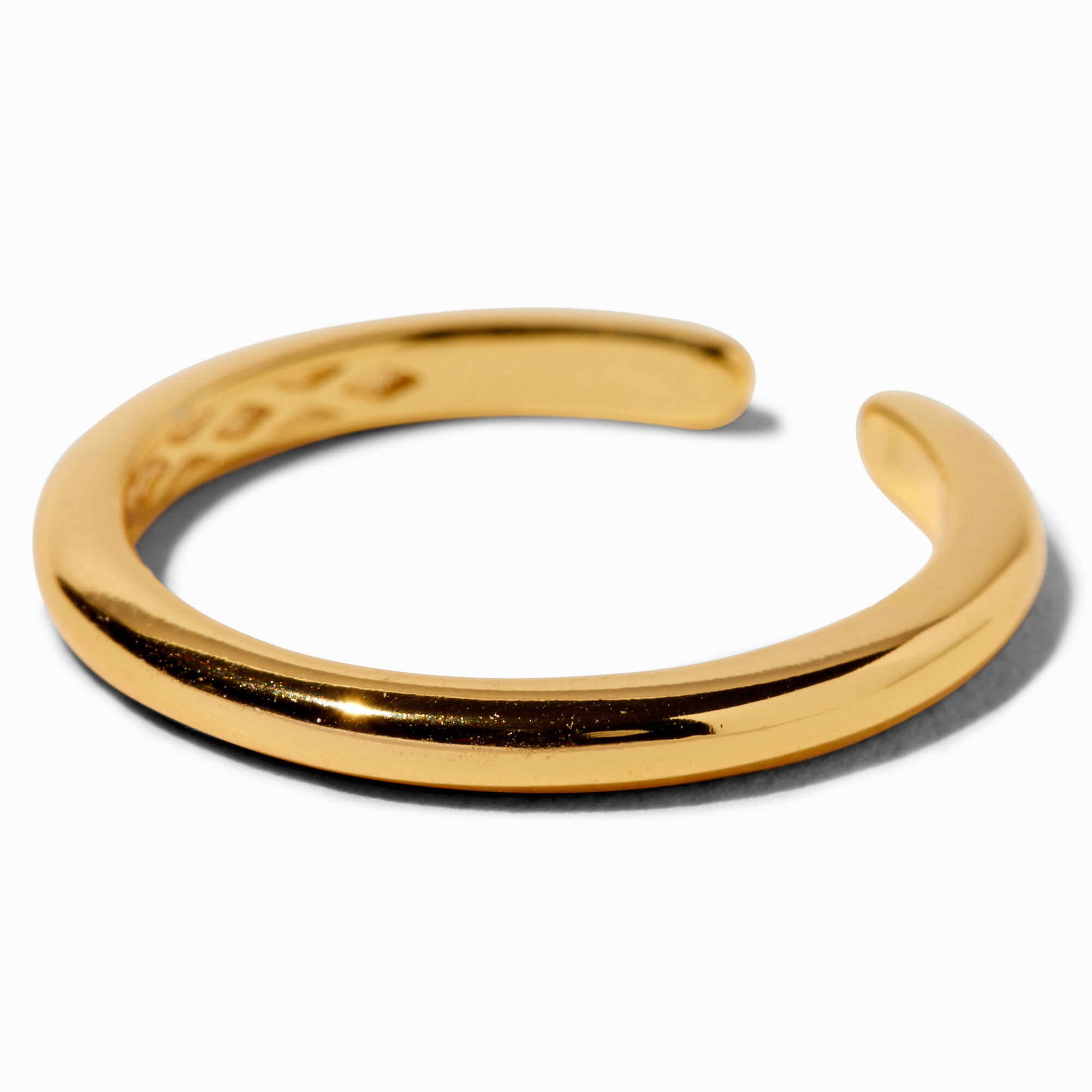 View C Luxe By Claires 18K Gold Plated Band Toe Ring Yellow information