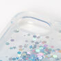 Blue Glitter Star Liquid Fill Phone Case - Fits iPhone 6/7/8/SE,