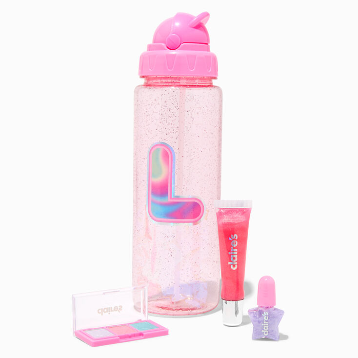 Initial Water Bottle Makeup Set - A,