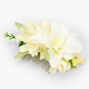 Muted Tropical Flowers Hair Comb,