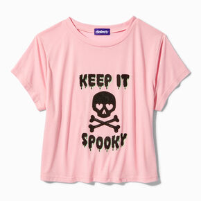 &#39;&#39;Keep It Spooky&#39;&#39; Skull Halloween Tee,