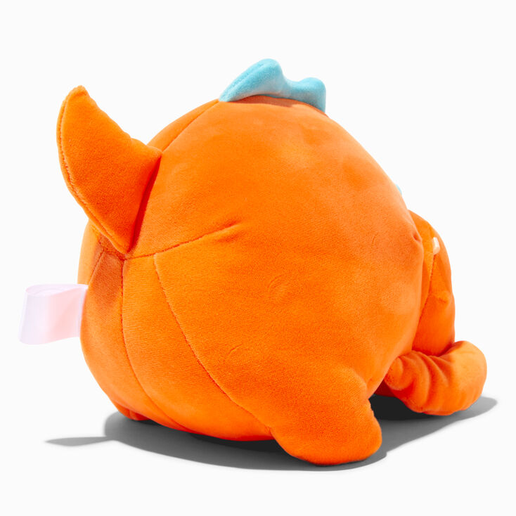 Squeeze With Love&trade; Super Stuffed 8&#39;&#39; Orange Dinosaur Plush Toy,