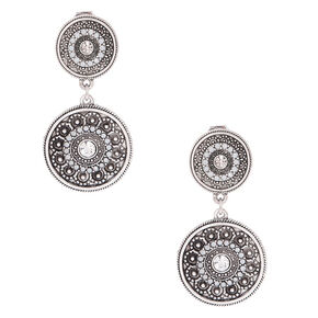 Clip On Earrings Magnetic Claire S Us 1 5 Clip On Circle Drop Earrings