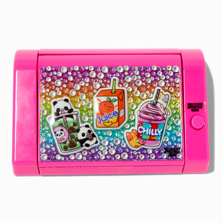 Critter Drinks Bling Pink Mechanical Lip Gloss Set,