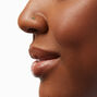 20G Gold-tone Stainless Steel Cubic Zirconia Nose Studs - 6 Pack,