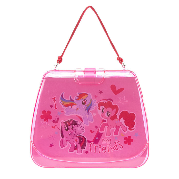 Rainbow Checkered Pink Makeup Set,
