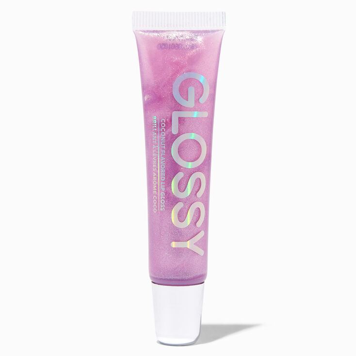 Glossy Glitter Lip Gloss - Lilac,