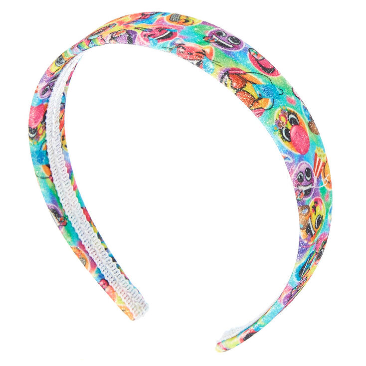 Glitter Rainbow Emoji Headband | Claire's US